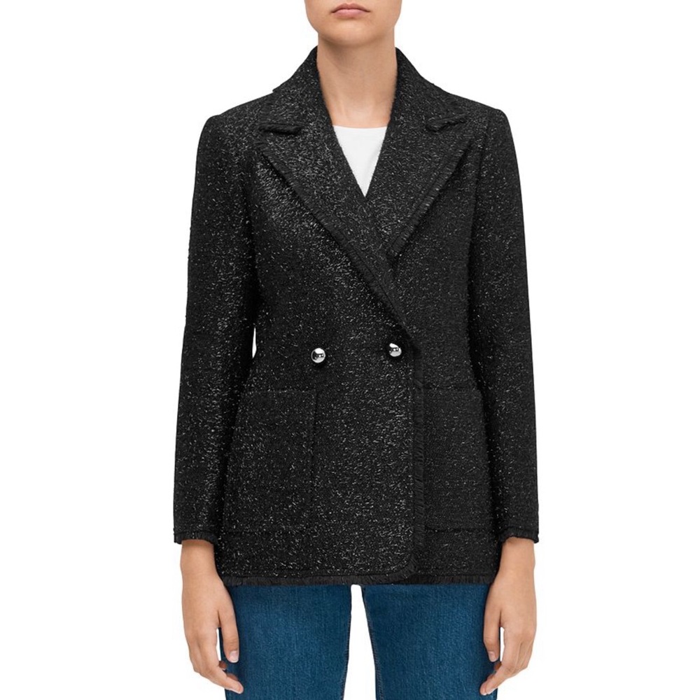 KATE SPADE TINSEL TWEED BLAZER